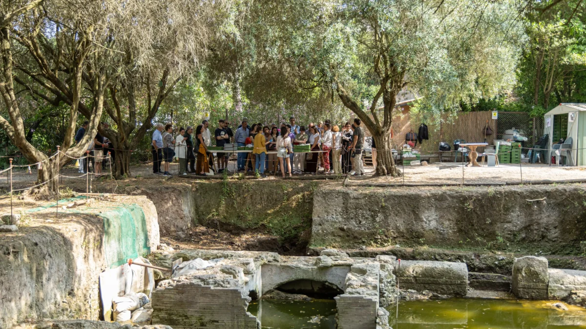 Lo scavo archeologico di Via Appia Antica 39